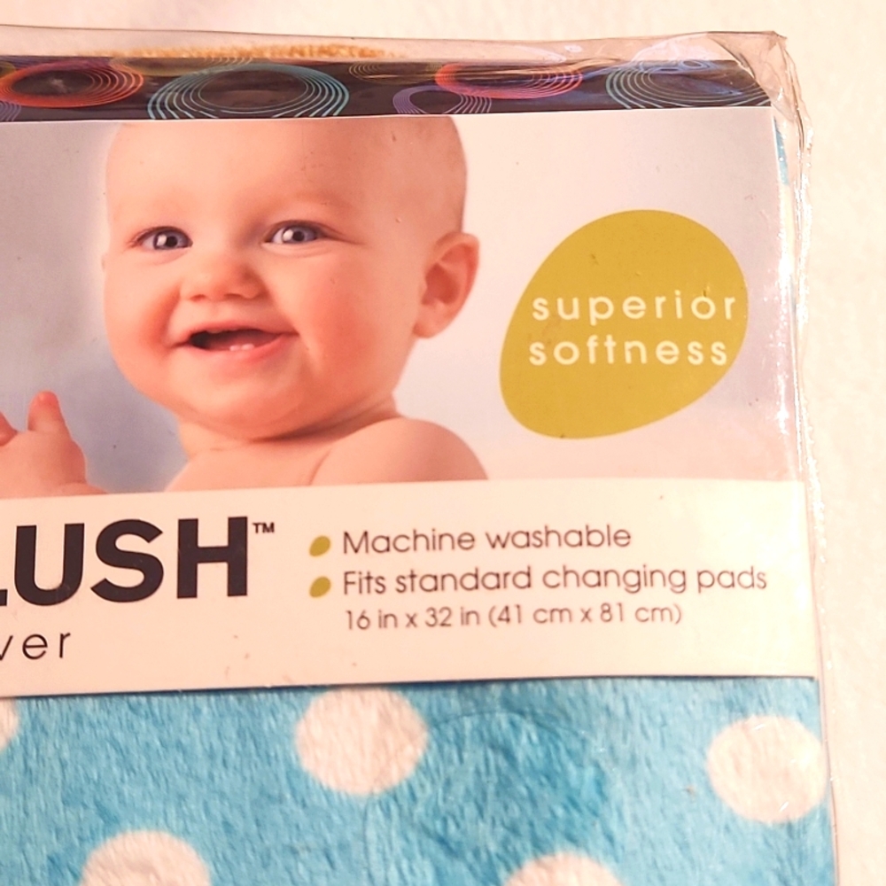 SUMMER INFANT ULTRA PLUSH CHANGING COVER 16 X 32IN GIRLS AND BOYS - Picture 7 of 9